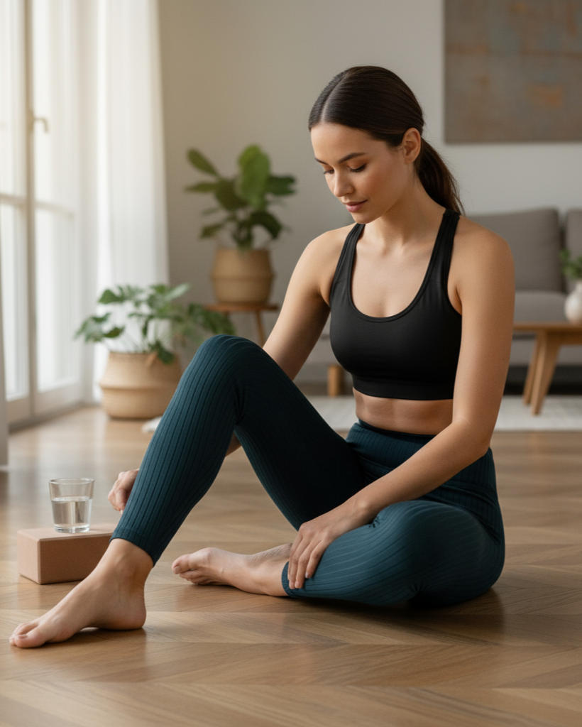 Wave Textured Leggings