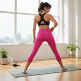 Rio Glow Capri-Hot Pink