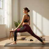 Bordeaux Eclipse Leggings