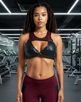 Bordeaux Eclipse Sports Bra