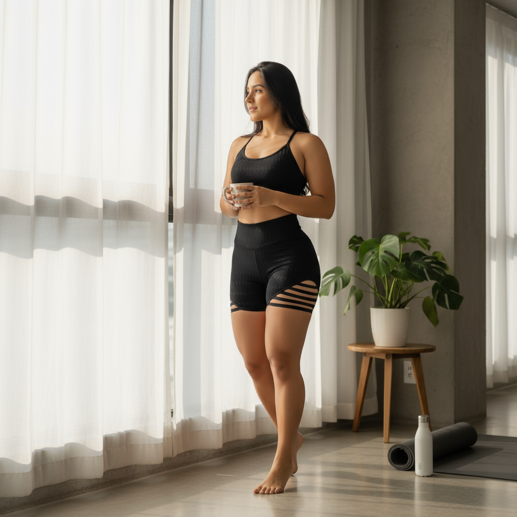 Black Ladder Cutout 2 Piece Set