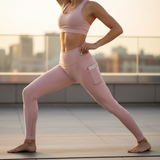 Blush Glow Active Leggings