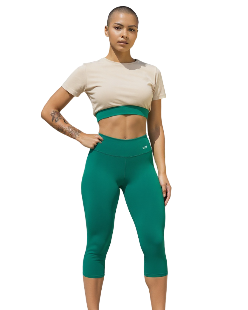 Brazilian Emerald High-Waist