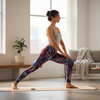 Aurora Brushstroke Leggings