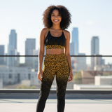 Golden Fierce Scrunch 2 Piece Set