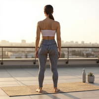 Rio Classic ZigZag Leggings – Black & White