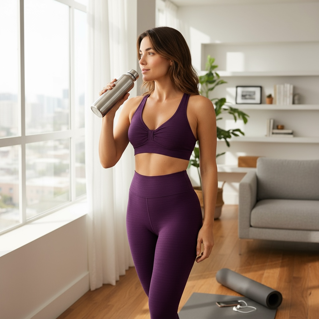 Amethyst Energy Textured 2 Piece Set