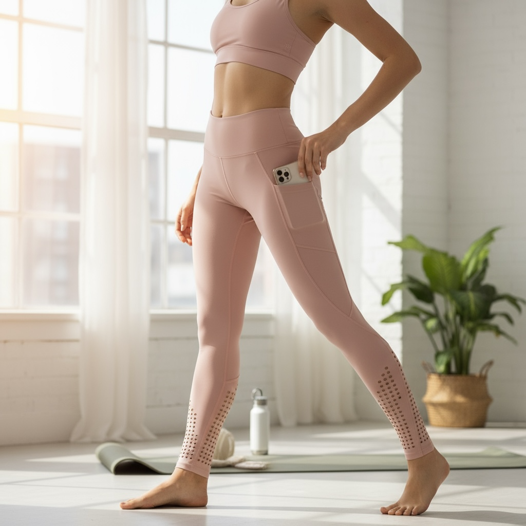 Blush Glow Active Leggings