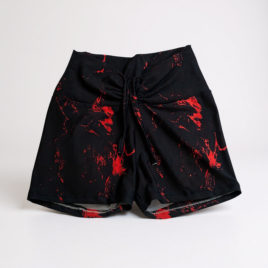 Storm Scrunch Waist Shorts