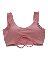 Strappy Front Cut-Out Sports Top