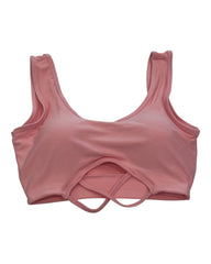 Strappy Front Cut-Out Sports Top