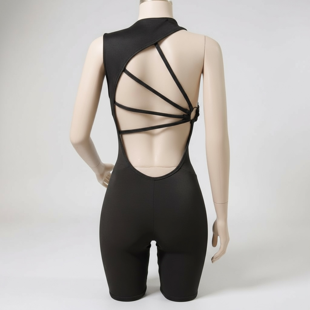Open-Back Jumpsuit