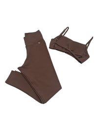 Chocolate Brown Athleisure Set