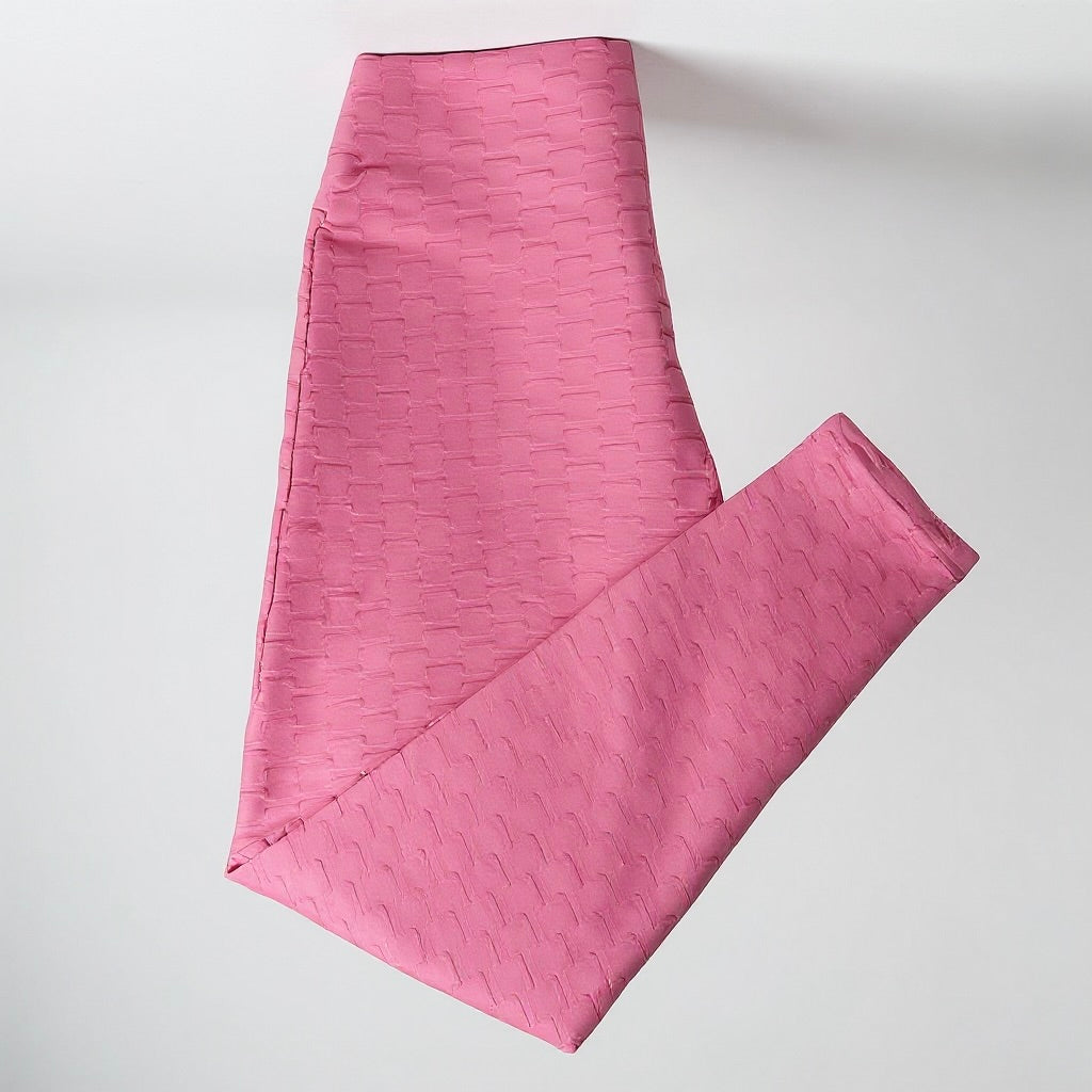 Wet Honeycomb Textured Leggings