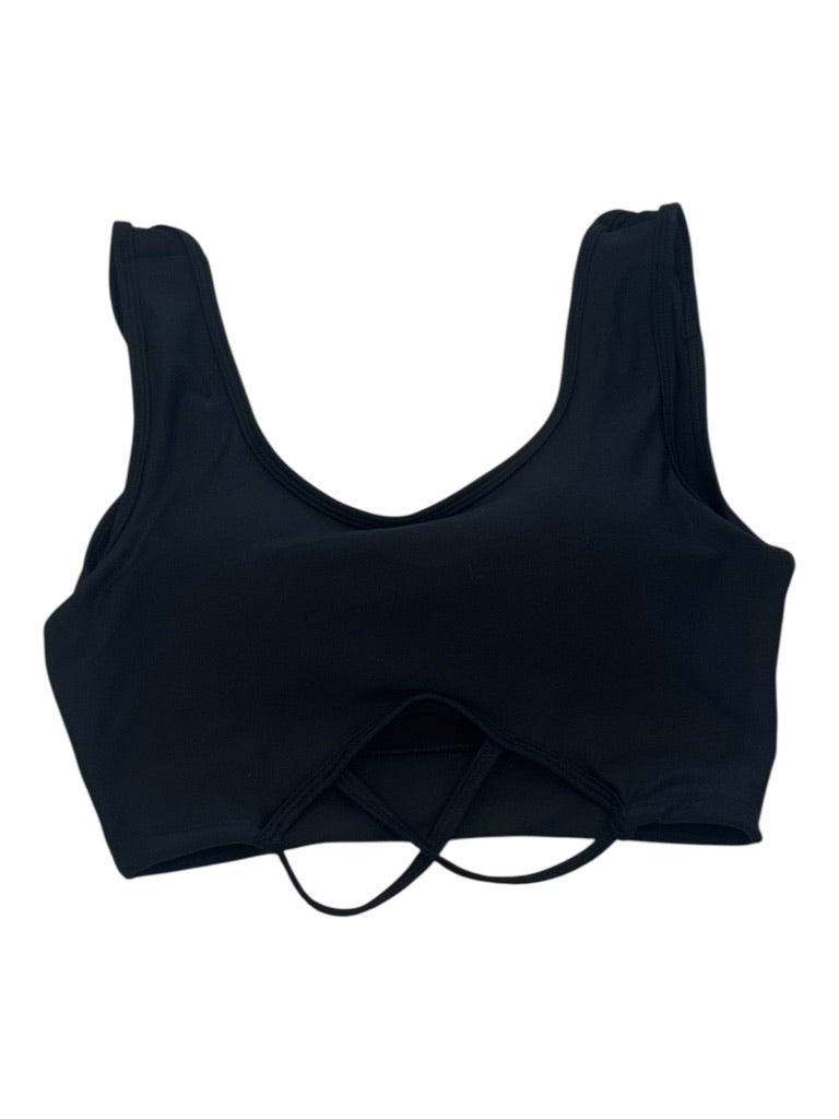 Strappy Front Cut-Out Sports Top