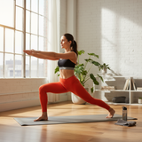 Coral Orange 2 Piece Set
