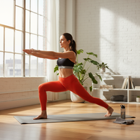 Coral Orange 2 Piece Set