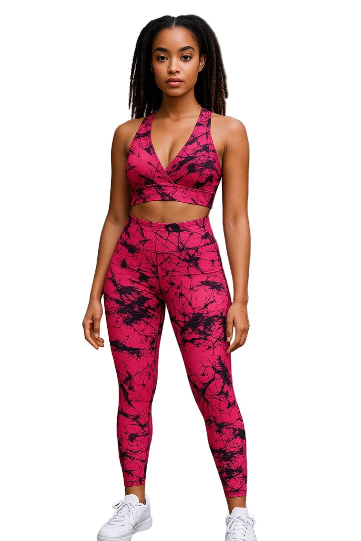 Rio Marble Luxe Set – Fuchsia Black