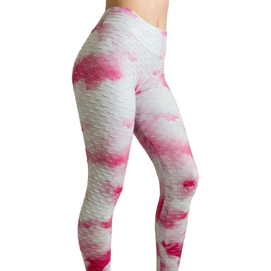 Tie Dye Bubble Leggings