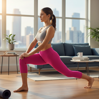 Rio Glow Capri-Hot Pink