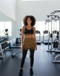 Golden Fierce Scrunch 2 Piece Set