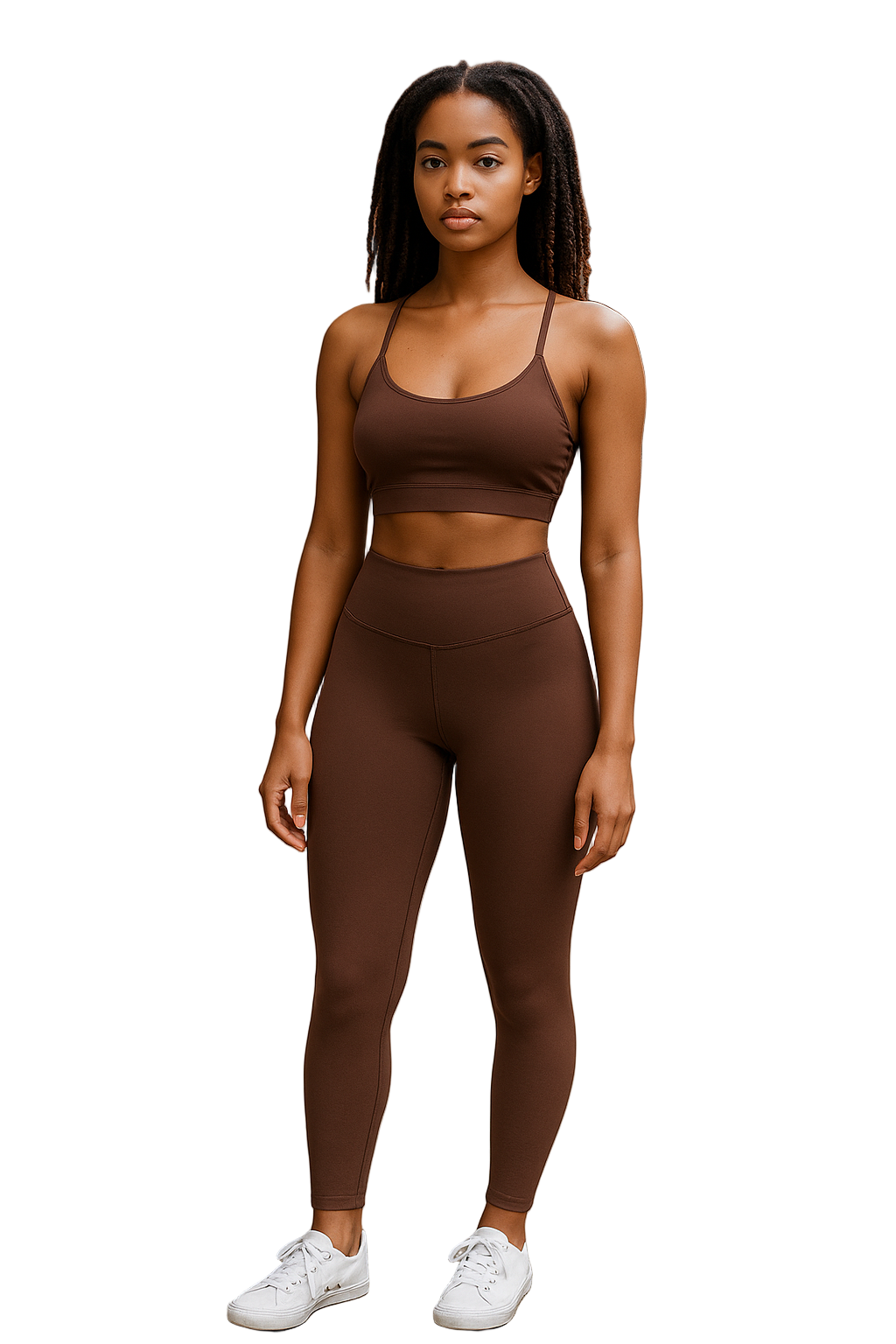 Chocolate Brown Athleisure Set