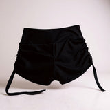 Adjustable Ruched Side Shorts