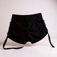 Adjustable Ruched Side Shorts