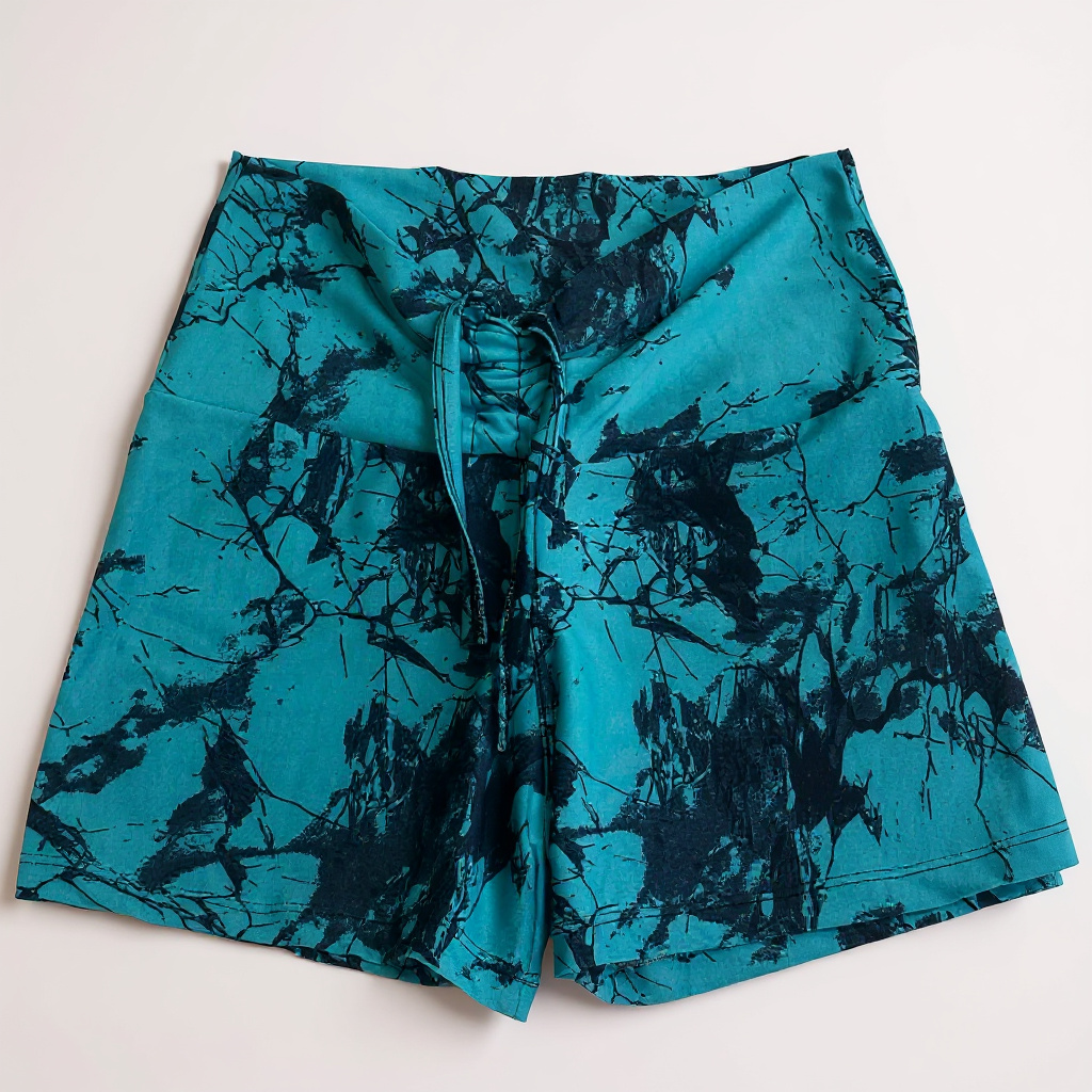 Storm Scrunch Waist Shorts
