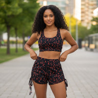 HeartFlex Scrunch Short Set