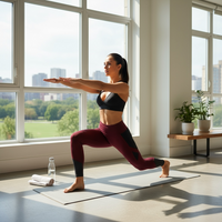 Bordeaux Eclipse Leggings