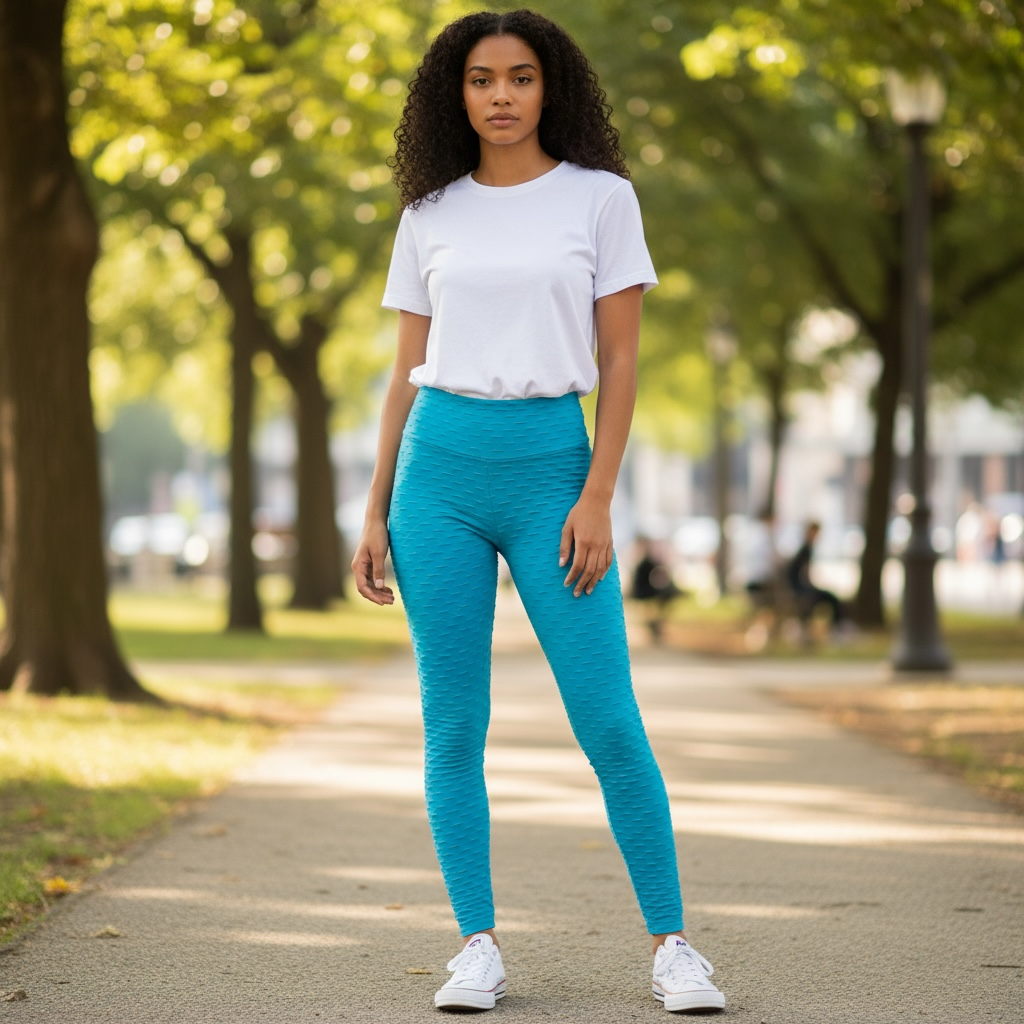 Authentic Brazilian Textured Sculpt Leggings