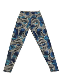 Ocean Wave Leggings
