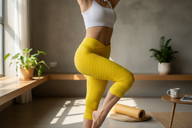 Viva Flex Textured Capri Leggings