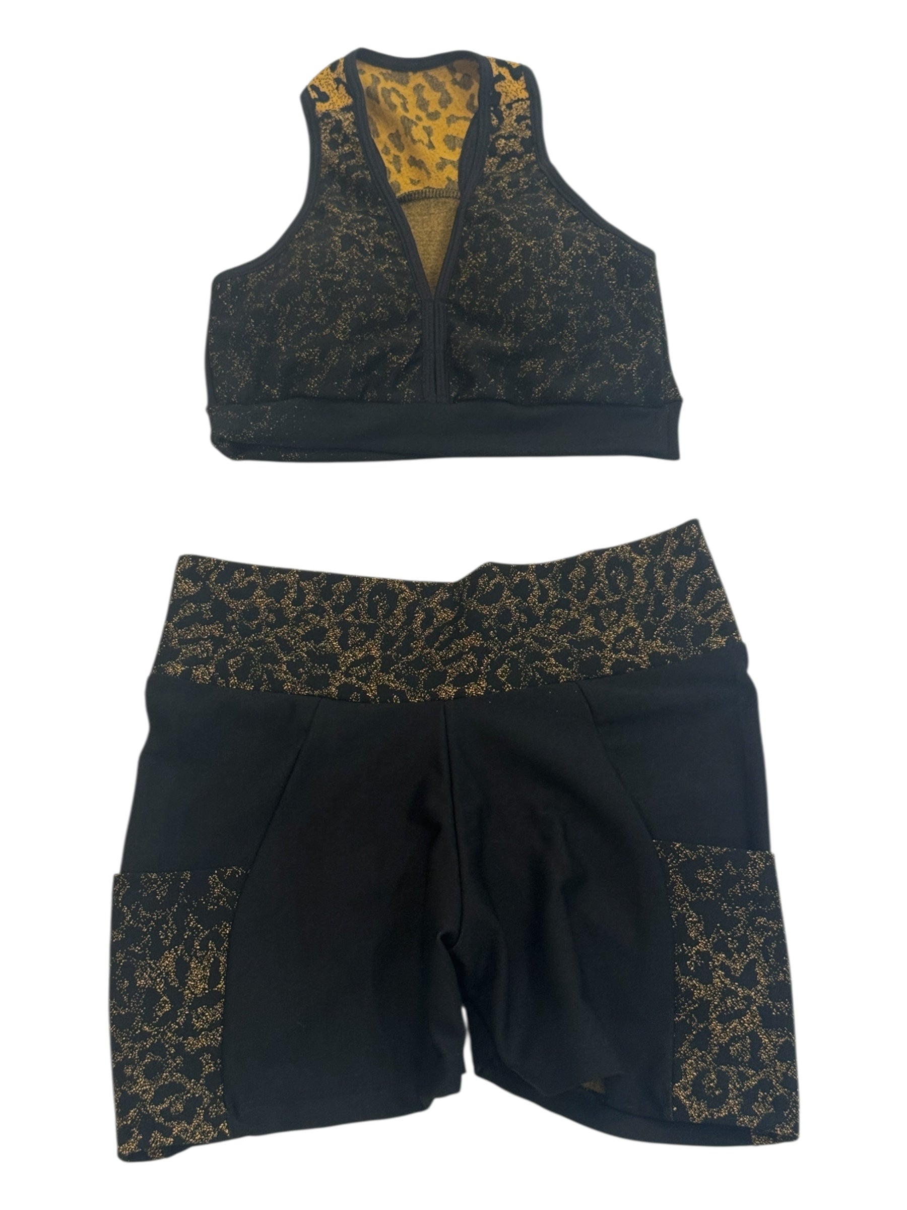 Noir Jungle Two-Piece Set