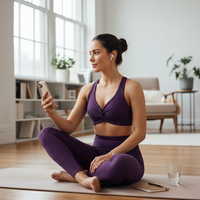 Amethyst Energy Textured 2 Piece Set