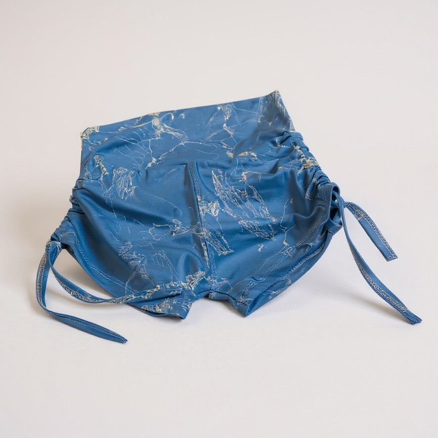 Adjustable Ruched Side Shorts