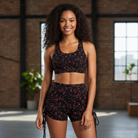 HeartFlex Scrunch Short Set