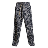 Leopard Luxe Drawstring Performance Legging