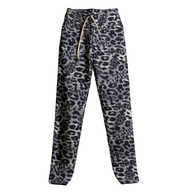 Leopard Luxe Drawstring Performance Legging
