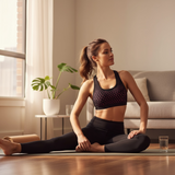 Romance Dotted Racerback Sports Bra