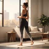 Fade Leggings – Black & White