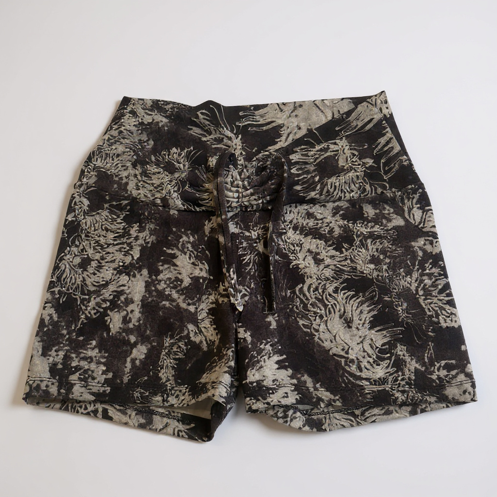 Storm Scrunch Waist Shorts