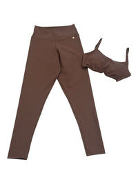 Chocolate Brown Athleisure Set