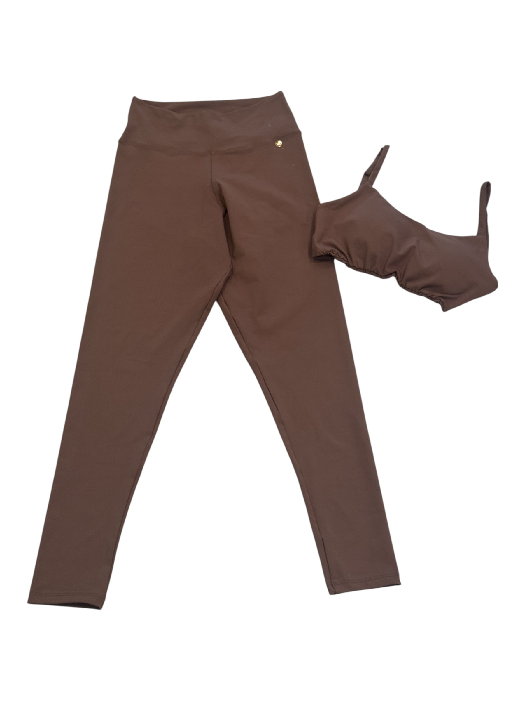 Chocolate Brown Athleisure Set