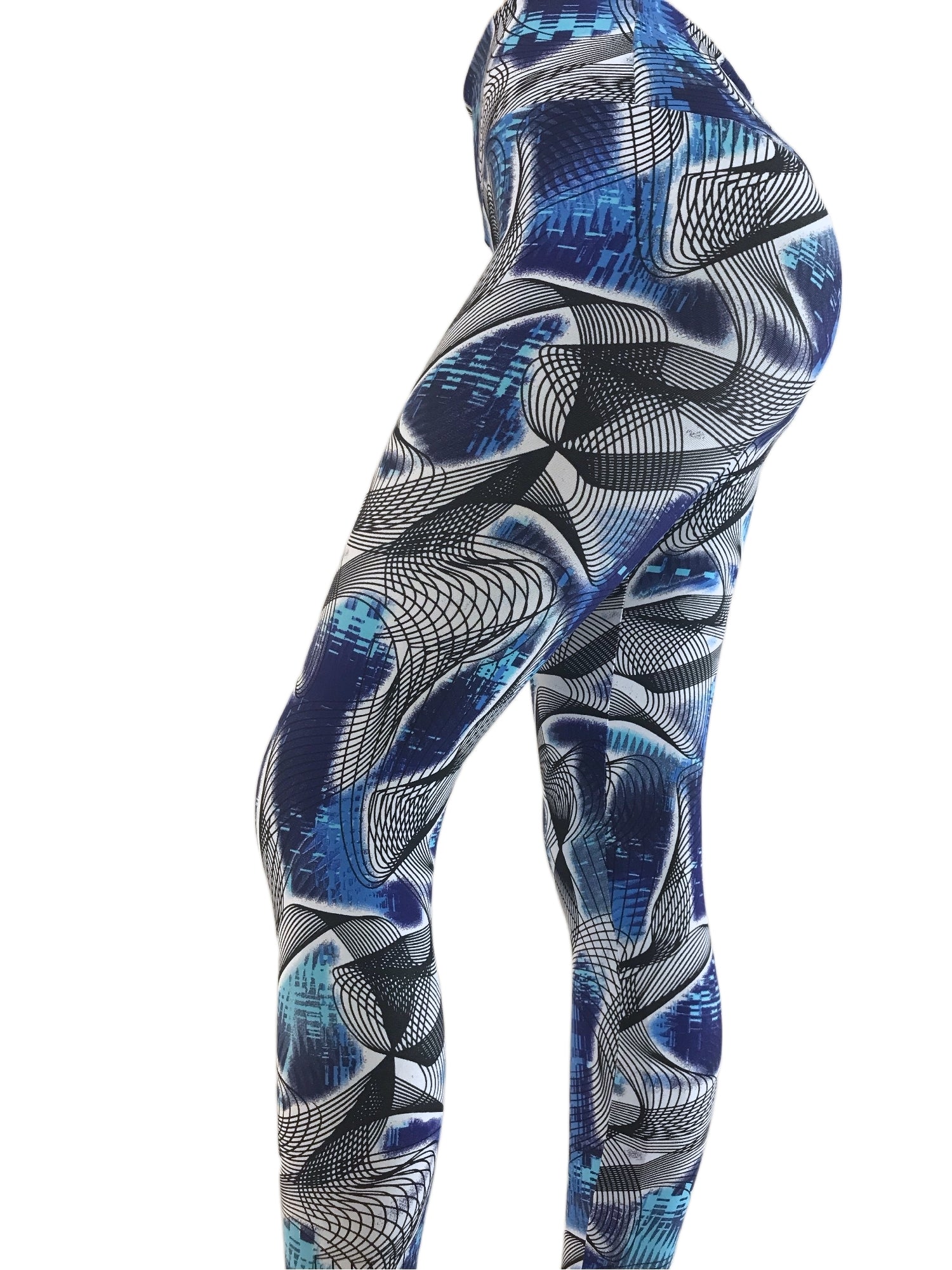 Ocean Wave Leggings
