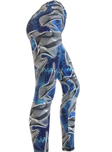 Ocean Wave Leggings