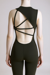 Open-Back Jumpsuit