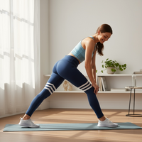 Navy Power Stride Leggings