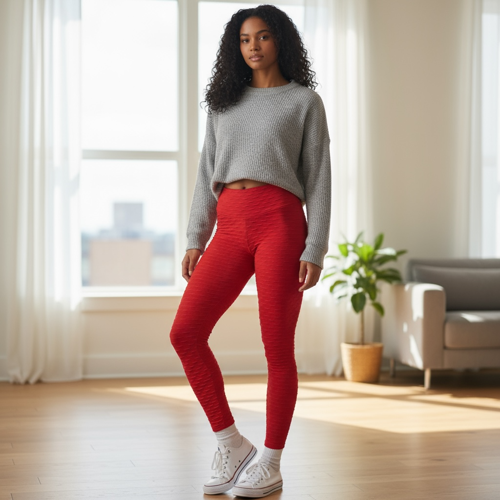 Authentic Brazilian Textured Sculpt Leggings